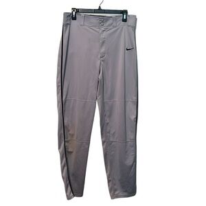 Nike Baseball pants dri fit men’s size medium swingman color is gray/black